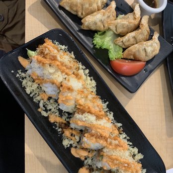Kenko Ya - Spicy Ahi Crunch Maki and Gyoza - Japanese Near Me - Kaneohe, Hawaii Kenko Ya - Spicy Ahi Crunch Maki and Gyoza - Japanese Near Me - Kaneohe, Hawaii