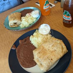 Fiesta Grill - Chicken chimis and Jarritos!