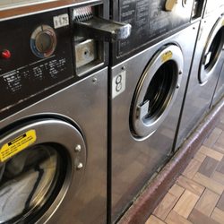 Laundromat - Machines inside.