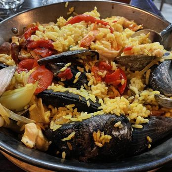 Elizabeth's Bar & Restaurant - Paella. Saffron rice! - Italian Near Me - East Windsor, Connecticut