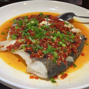 Asian Kitchen - Steamed fish head with chopped pepper - Chinese Near Me - Durham, North Carolina Asian Kitchen - Steamed fish head with chopped pepper - Chinese Near Me - Durham, North Carolina