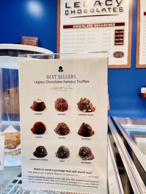 Menu photo 1 Legacy Chocolates Saint Paul, MN