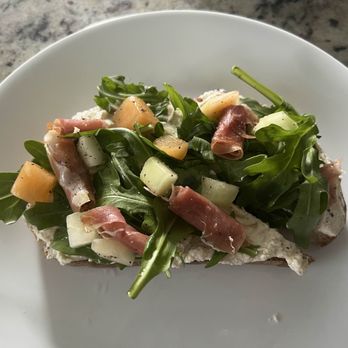 Craft & Common - Melon Prosciutto Toast - Coffee & Tea Near Me - Oviedo, Florida