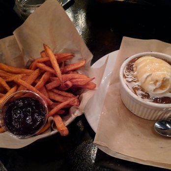 Upcider - Sweet potato fries with blueberry ketchup and the bread pudding - Gastropubs Near Me - San Francisco, California Upcider - Sweet potato fries with blueberry ketchup and the bread pudding - Gastropubs Near Me - San Francisco, California