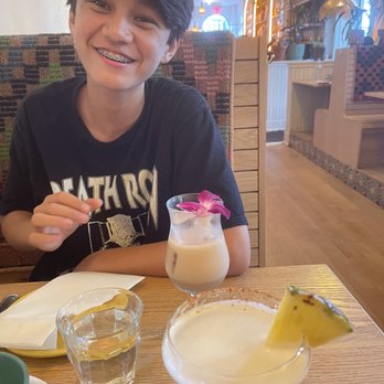 Jajaja Mexicana - Pineapple mezcal and an horchata - Mexican Near Me - Brooklyn, New York