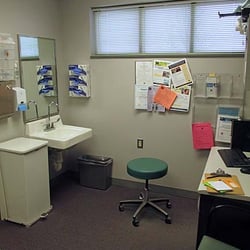 Saline Health Center - Exam room.