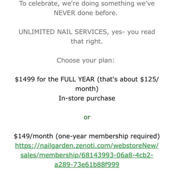 Nail Garden - El Segundo - Membership they sold only to cancel it without notification or explanation. - Nail Salons Near Me - El Segundo, California Nail Garden - El Segundo - Membership they sold only to cancel it without notification or explanation. - Nail Salons Near Me - El Segundo, California