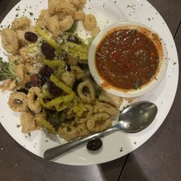 Fried calamari (Sicilian)