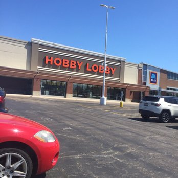 Hobby Lobby - Front of store with ton of parking - Hobby Shops Near Me - Downers Grove, Illinois