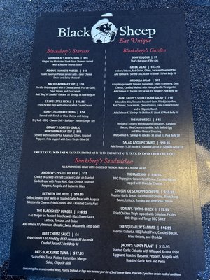 Menu photo 6 Black Sheep Miller Place, NY