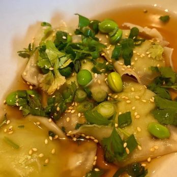 True Food Kitchen - Edamame Dumplings - New American Near Me - Walnut Creek, California True Food Kitchen - Edamame Dumplings - New American Near Me - Walnut Creek, California