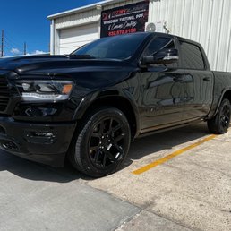 Exterior outside entrance of Redline Tint Houston - 2022 Ram 1500 NE | Super Ceramic i3 Tint | Keramik X Ceramic Coating - Humble, Texas Exterior outside entrance of Redline Tint Houston - 2022 Ram 1500 NE | Super Ceramic i3 Tint | Keramik X Ceramic Coating - Humble, Texas
