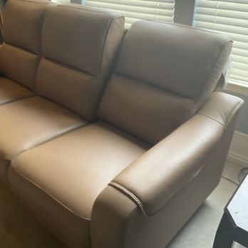 Ashley Store - Broken recliner in full upright position. - Furniture Stores Near Me - Draper, Utah