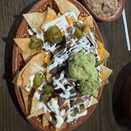 Asada nachos Asada nachos