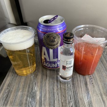JSX - Double fisted with a beer and a Bloody Mary the breakfast of champions on our flight to Vegas lol - Airlines Near Me - Concord, California JSX - Double fisted with a beer and a Bloody Mary the breakfast of champions on our flight to Vegas lol - Airlines Near Me - Concord, California