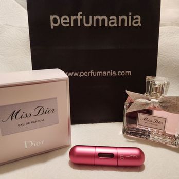 Perfumania - Miss Dior and purchased separately the Flo Prestige, the Refillable Perfume Atomizer. - Cosmetics & Beauty Supply Near Me - Camarillo, California Perfumania - Miss Dior and purchased separately the Flo Prestige, the Refillable Perfume Atomizer. - Cosmetics & Beauty Supply Near Me - Camarillo, California