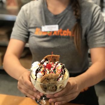 Kyle's Kitchen - Ice Cream Sundae (comes with cookies!!) - Burgers Near Me - Goleta, California Kyle's Kitchen - Ice Cream Sundae (comes with cookies!!) - Burgers Near Me - Goleta, California