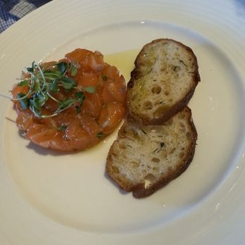 Estiatorio Milos - SALMON TARTARE - Seafood Near Me - New York, New York Estiatorio Milos - SALMON TARTARE - Seafood Near Me - New York, New York