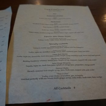 Camporosso - Cocktail Menu - Pizza Near Me - Fort Mitchell, Kentucky Camporosso - Cocktail Menu - Pizza Near Me - Fort Mitchell, Kentucky