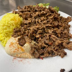 Ali Baba's Cafe - Beef Shawarma Plate