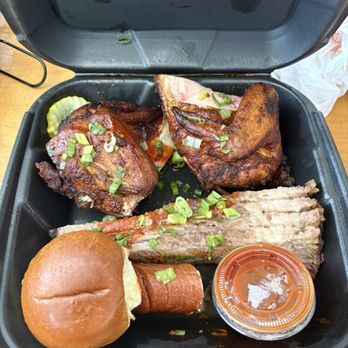 Rollin Smoke BBQ - The Pit Special - 5 Meats 3 Sides - Barbeque Near Me - Avondale, Arizona