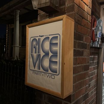 Rice Vice - Part Two - The sign looks like this - Cocktail Bars Near Me - New Orleans, Louisiana