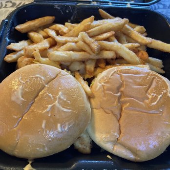 Angry Chickz - Combo #1 - Two Sliders with fries - Chicken Shop Near Me - San Jose, California Angry Chickz - Combo #1 - Two Sliders with fries - Chicken Shop Near Me - San Jose, California