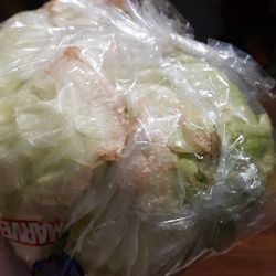 Shop'n Save - Brown slimey see through lettuce gave to me in my pickup