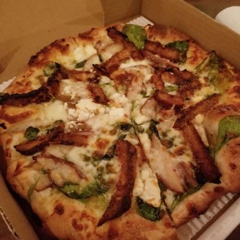 Pie Sci Pizza - The Pear Necessities with tofu bacon - Pizza Near Me - Detroit, Michigan