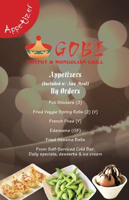 Menu photo 7 Gobi Hotpot & Mongolian Grill Madison, WI