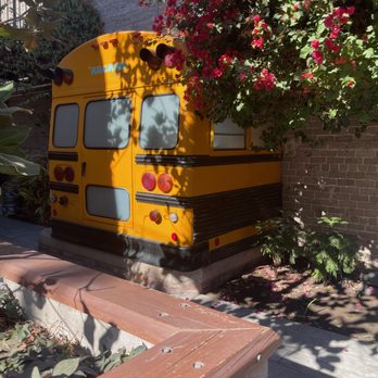 Recreo Cantina - Back of the bus sticking out of the patio - Latin American Near Me - Chandler, Arizona Recreo Cantina - Back of the bus sticking out of the patio - Latin American Near Me - Chandler, Arizona