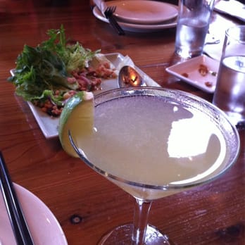 Basil Canteen - Kaffir vodka and Lemongrass syrup, and larb - Thai Near Me - San Francisco, California