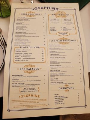 Menu photo 6 Josephine Alexandria, VA