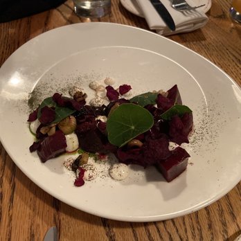 Shift Kitchen & Bar - Charcoal Roasted Beet Root. Some of the best beets I've ever had. Soooo good - New American Near Me - Flagstaff, Arizona