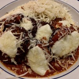Eggplant Parmesan with Angel Hair Alfredo Eggplant Parmesan with Angel Hair Alfredo