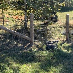 Kawartha Backyard Design and Build - The reinforcement fencing