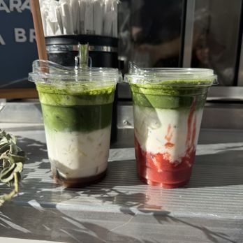 Honey Veil - Miso Carmel Matcha, New York Summer Matcha - Food Trucks Near Me
