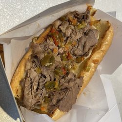 Big Mike’s Sandwich Company - Italian hot beef with provolone.