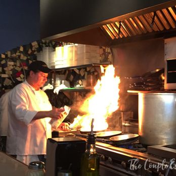 Pasta Palazzo - Burning flame ! - Italian Near Me - Chicago, Illinois