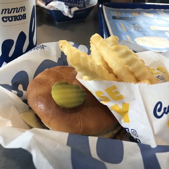 Culver's - Swiss and mushroom butter burger with fries and homemade root beer - Burgers Near Me - Daytona Beach, Florida Culver's - Swiss and mushroom butter burger with fries and homemade root beer - Burgers Near Me - Daytona Beach, Florida