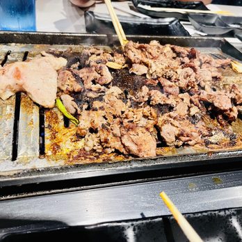 Wang Cho Korean BBQ - Pork belly, and beef bulgogi. - Korean Near Me - Riverside, California