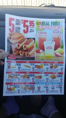 Menu photo 1 Wienerschnitzel Salinas, CA