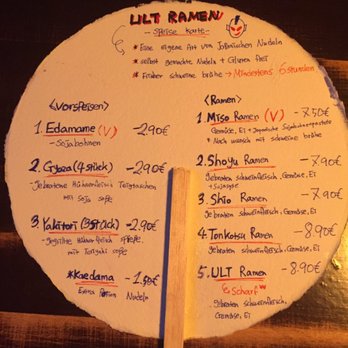 ULT Ramen - Essenskarte - Ramen Near Me - Berlin, BE ULT Ramen - Essenskarte - Ramen Near Me - Berlin, BE