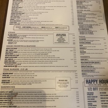 Yard House - Menu - New American Near Me - Concord, California