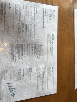 Menu photo 1 Lolas Longmeadow Longmeadow, MA