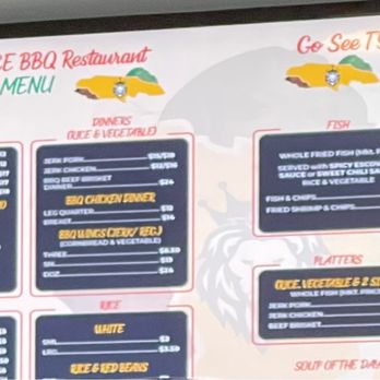 Go See Tyce BBQ - The menu - Caribbean Near Me - Saco, Maine Go See Tyce BBQ - The menu - Caribbean Near Me - Saco, Maine