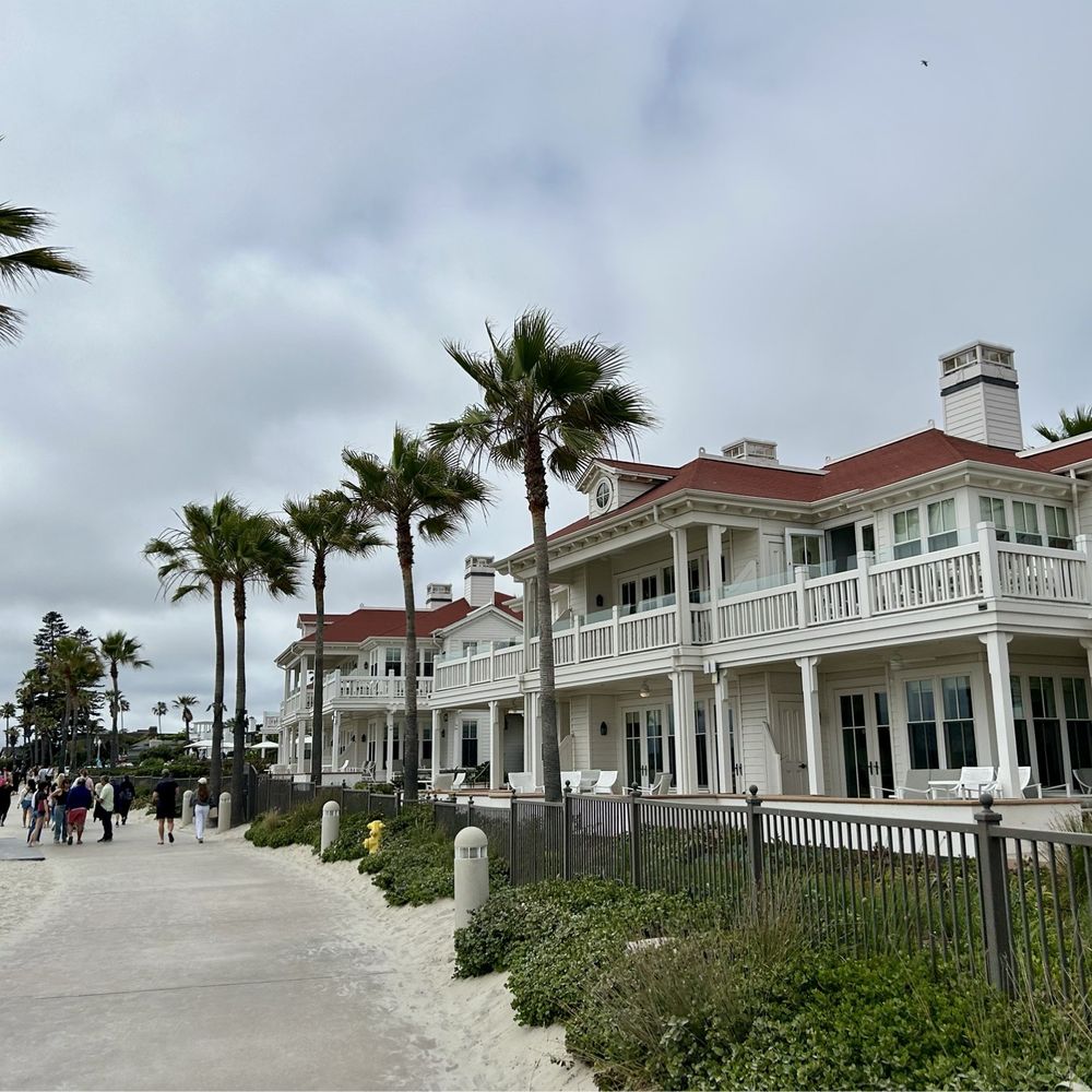 Coronado Island - Sidewalk near Hotel del Coronado - Local Flavor Near Me