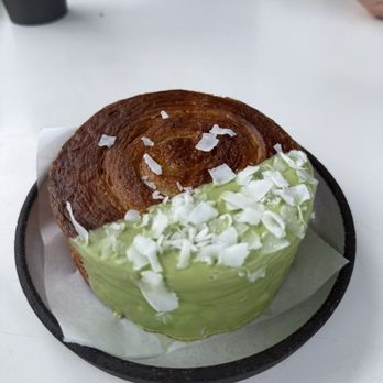 Destroyer - matcha croissant - New American Near Me - Culver City, California Destroyer - matcha croissant - New American Near Me - Culver City, California
