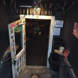 Bombshelter Pub - The entrance to the Bomby