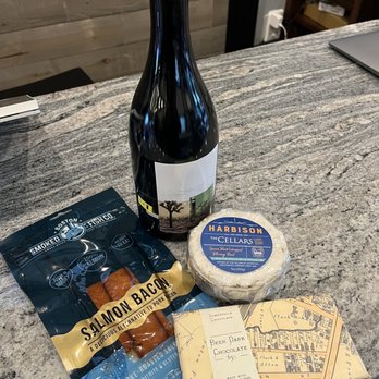The Cork & Board - a bottle of wine, cheese, and crackers - Specialty Food Near Me - Newton, Massachusetts